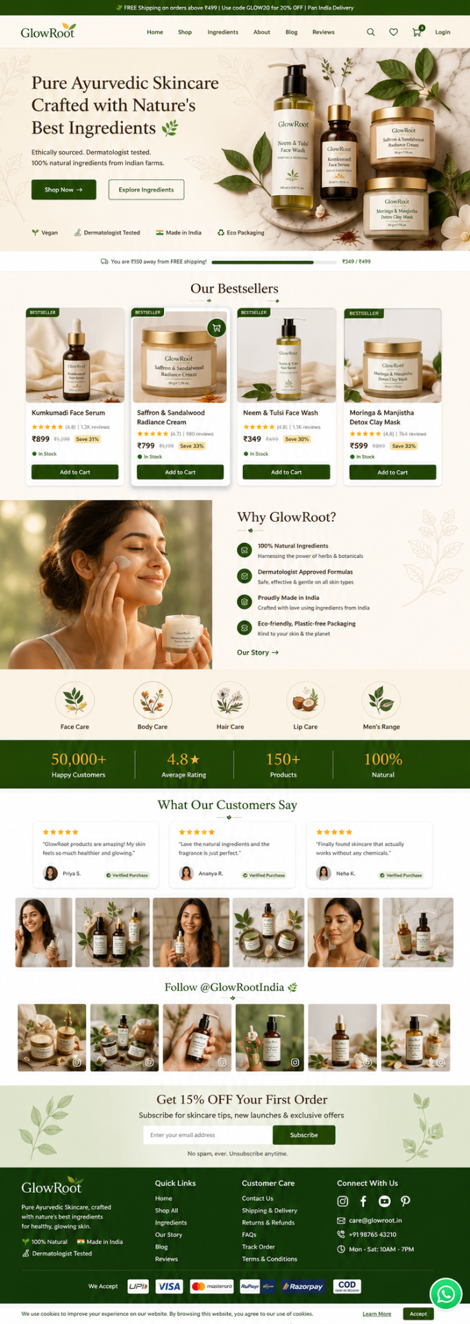 Ecommerce Website Design by Venture Vault Hub
